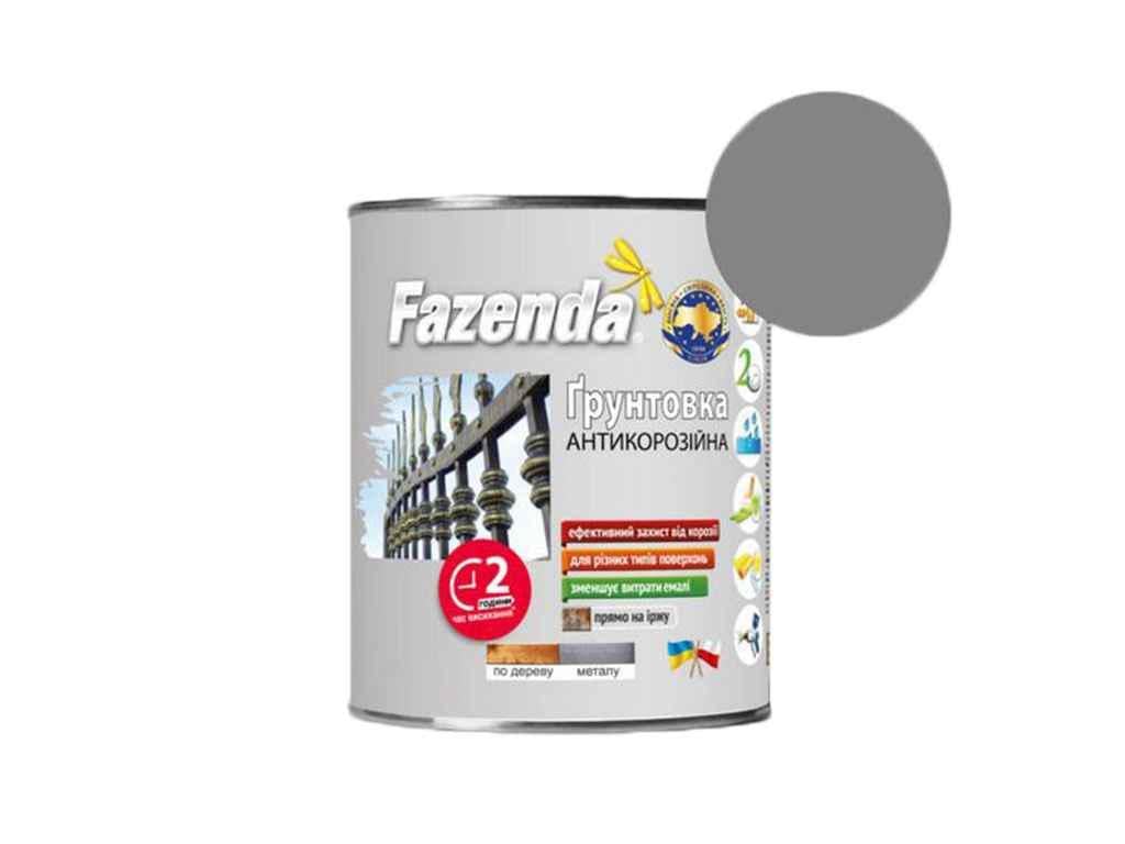 Грунт алкидный Fazenda ГФ-021 2,8 кг Серый (960464)