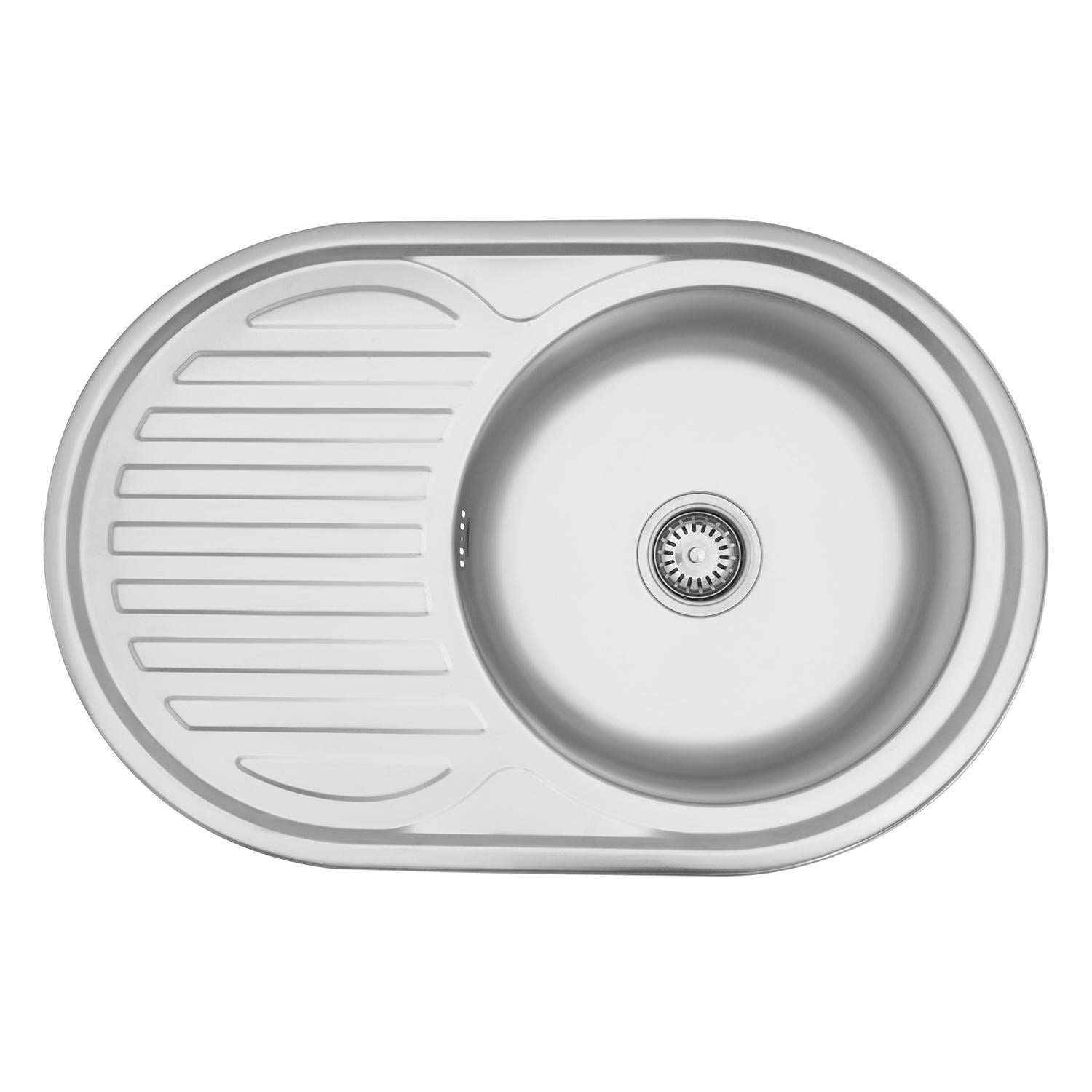 Мойка для кухни Kroner KRP Satin 7750 0,6 мм (CV022787) Мойка для кухни Kroner KRP Satin 7750 0,6 мм (CV022787)