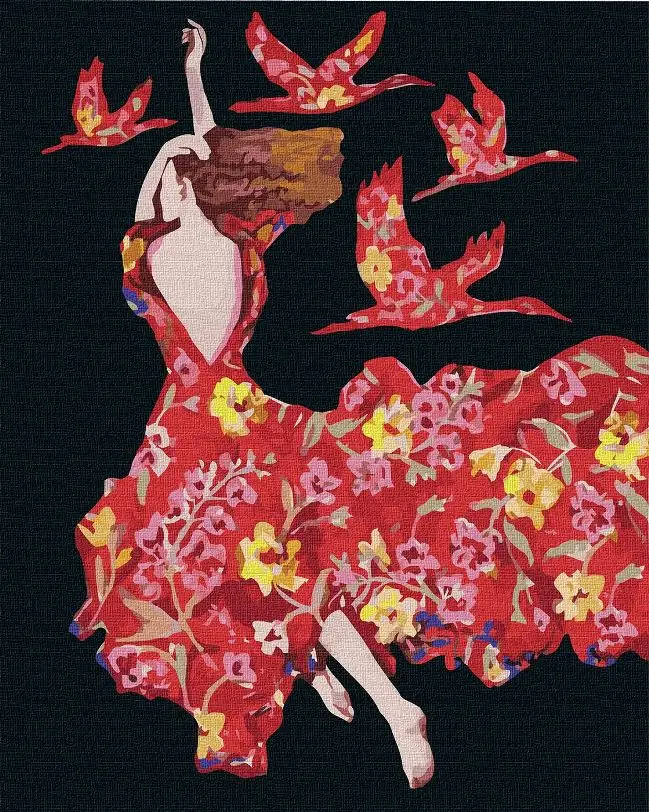 Картина по номерам Идейка Полеты во сне и наяву 40x50 см (KH4921)