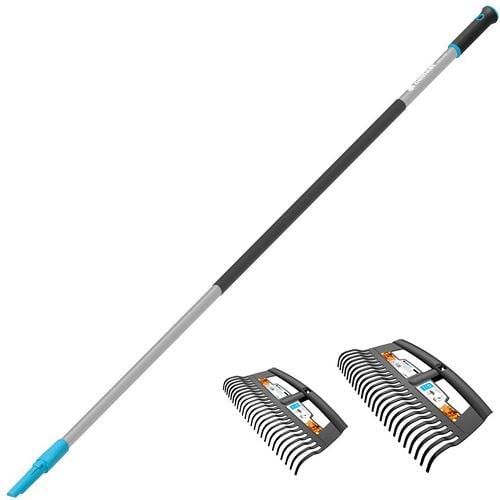 Граблі Cellfast ERGO з 2 насадками 43/52,5 см (40-130_K)