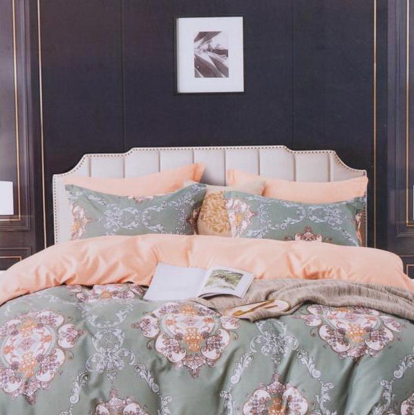 Комплект постельного белья Home comfort полуторный простынь на резинке хлопок 9983033 SN (DR010316)