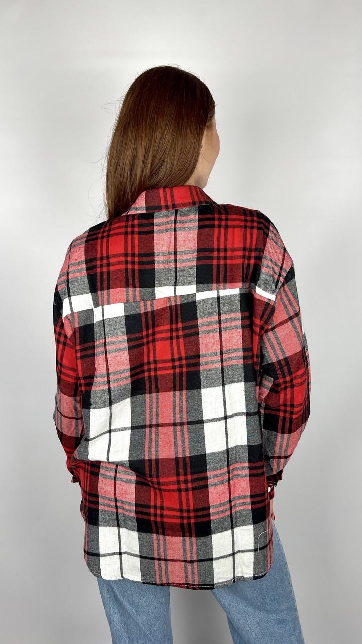 Сорочка жіноча Бренд #0225-03 OS Червоний (24064054) - фото 2