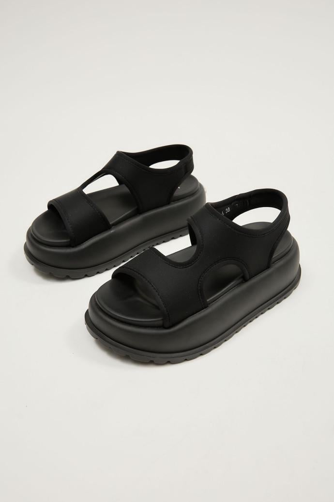 Сандалии женские LONZA на платформе р. 41 Черный (186767) - фото 4 Сандалии женские LONZA на платформе р. 41 Черный (186767) - фото 4