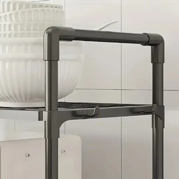 Кухонна полиця підлогова на 5 ярусів 50,5х147х27 см (27415532) - фото 10