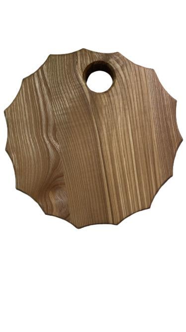 Доска обрабатывающая круглая Ясень 23x5 см (1035-25)