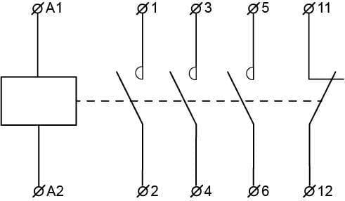 Контактор-пускатель АСКО-Укрем ПМ 1-09-01 C7 LC1-D0901 9А 36 B 1NC (A0040010097) - фото 10