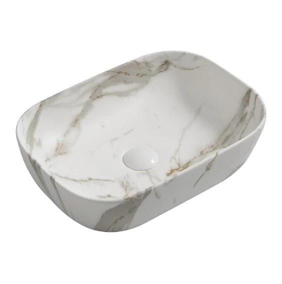 Раковина накладна MIXXUS Premium DIVERSE-0114 MARBLE 455х325х135 мм (MP6545)