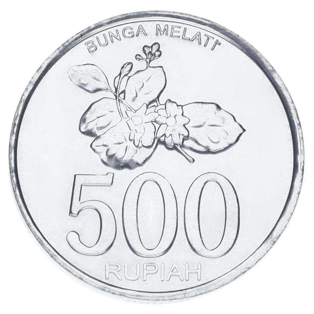 Коллекционная монета Индонезия 500 рупий 2003 UNC Алюминий-алюминий (М17859)