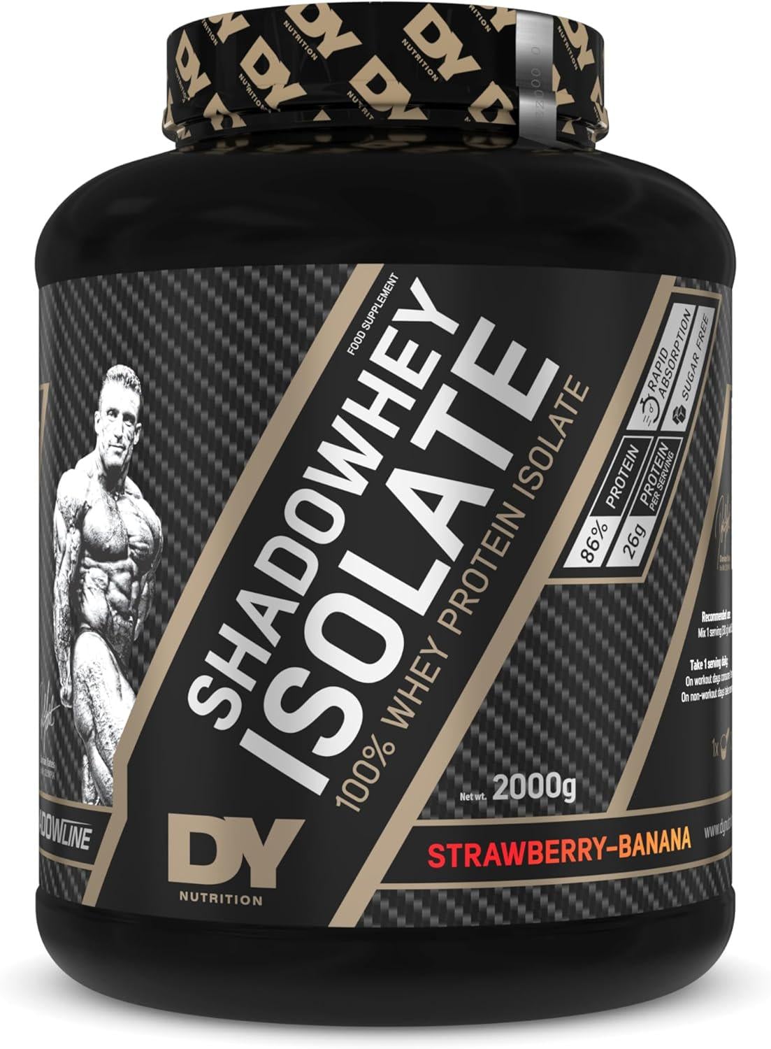 Протеин Dorian Yates Nutrition ISOLATE Strawberry Banana 2000 г