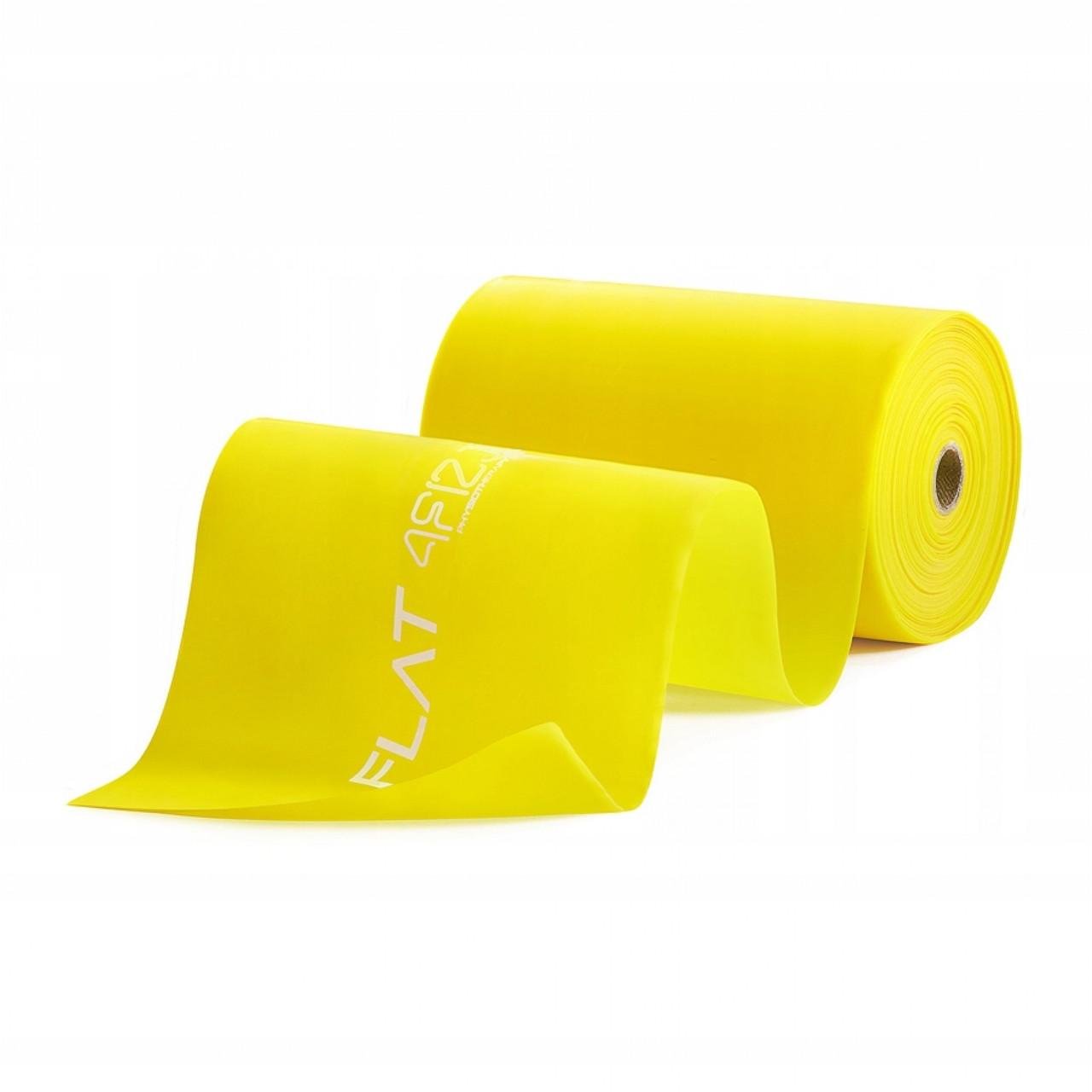 Стрічка-еспандер для спорту та реабілітації 4fizjo Flat Band 30 м 1-2 кг Yellow (P-5907739311160)