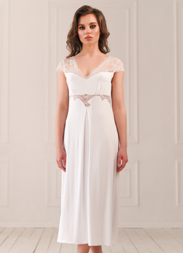 Ночная рубашка Komilfo Anita 1430 XL Черный (16909)