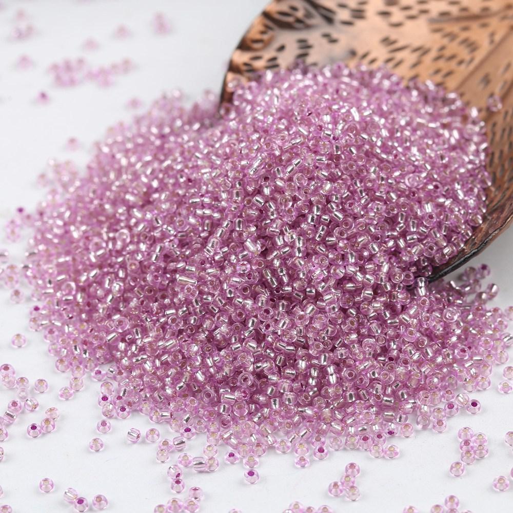 Бисер Парчовый 2 мм 50 г Сиреневый (БР0002ч15)