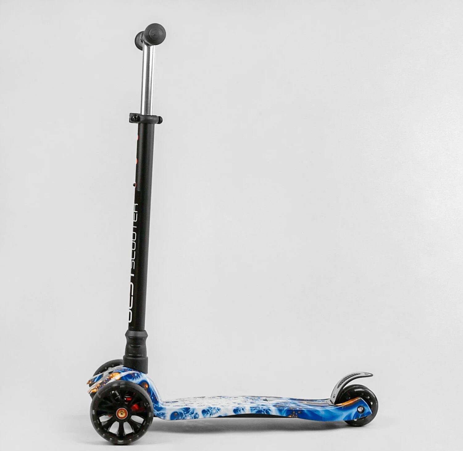 Самокат Best Scooter S-11102 Maxi Голубой (14706438)