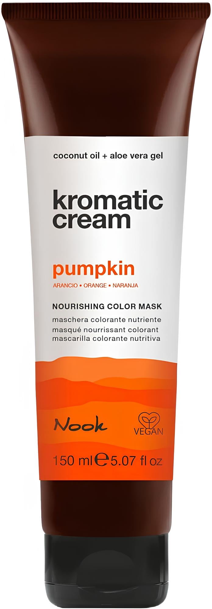 Питательная тонирующая маска Nook Cosmetics KROMATIC CREAM Nourishing Color Mask 150 мл Pumpkin