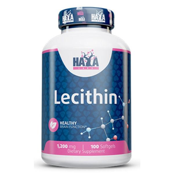 Лецитин Haya Labs Lecithin 1200mg 100 softgels