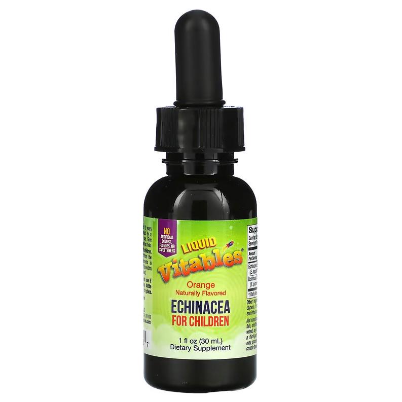 Витамины Vitables Liquid Echinacea for Children No Alcohol Orange Flavor 30 мл