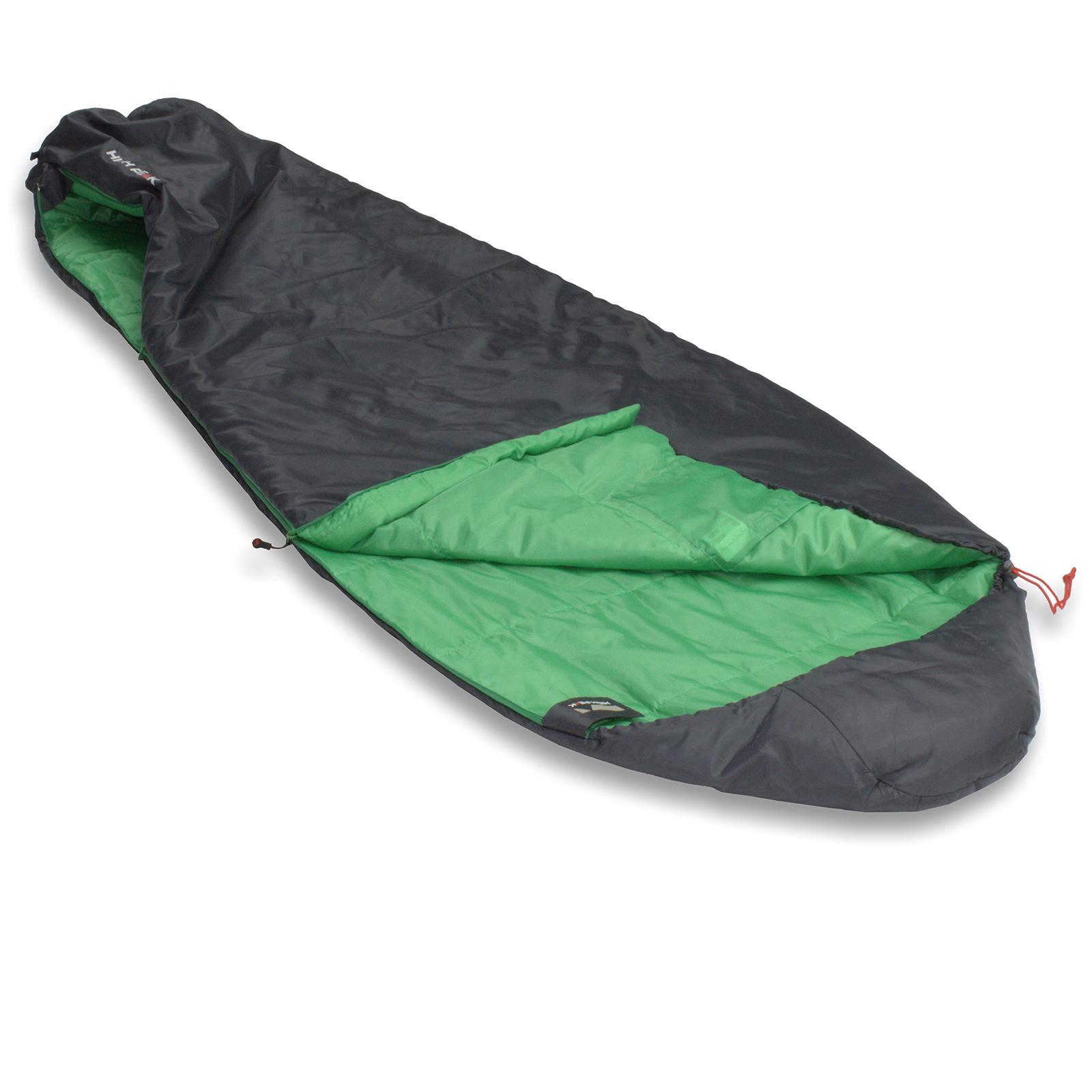 Спальний мішок High Peak Lite Pak Left 800/+8°C Anthra/Green (23272)