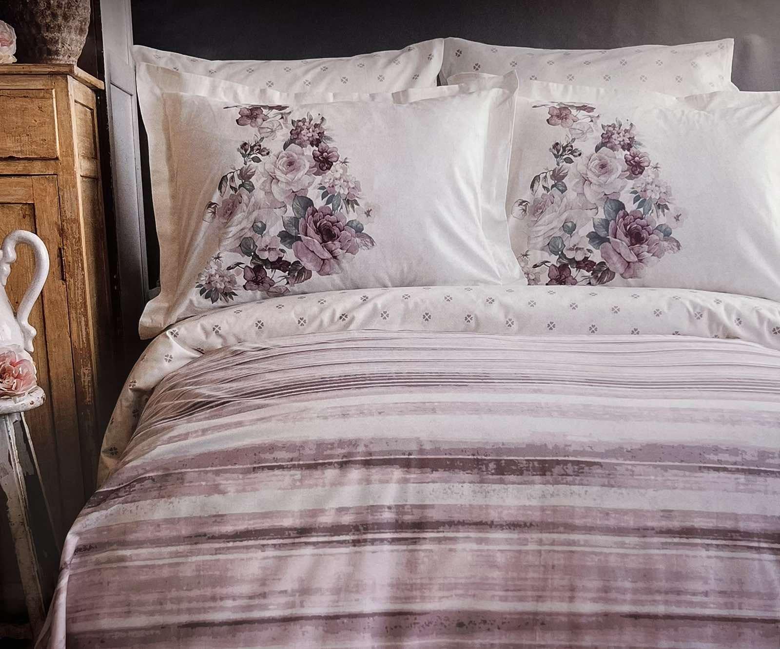 Комплект постільної білизни Pupilla Collection Dora V1 ранфорс 200х220 см (CN30009)