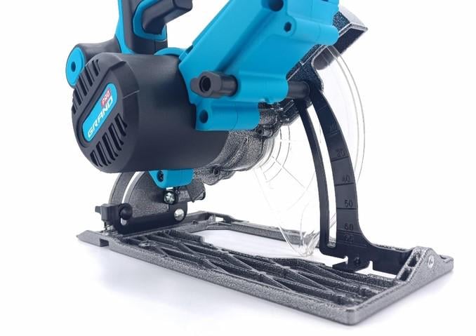 Пила дискова акумуляторна Grand ПД-20 BL/PRO 2 акумулятори 4000 мАг та ЗУ (12756820) - фото 4