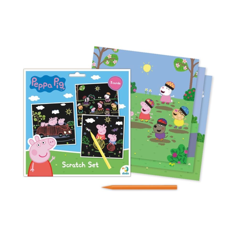 Набор гравюр Peppa Pig Веселые развлечения Dodo от 5 лет Разноцветный (TD-160-D-504)