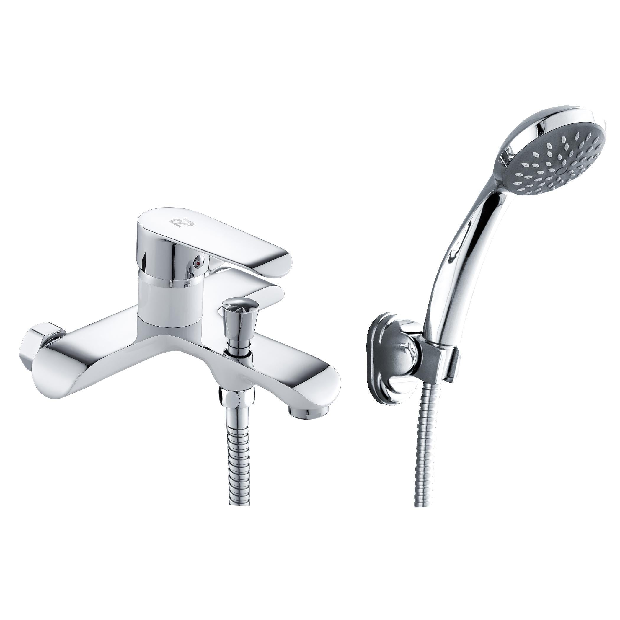 Смеситель для ванны RJ Fly однорычажный Хром (RBZ084-3W)