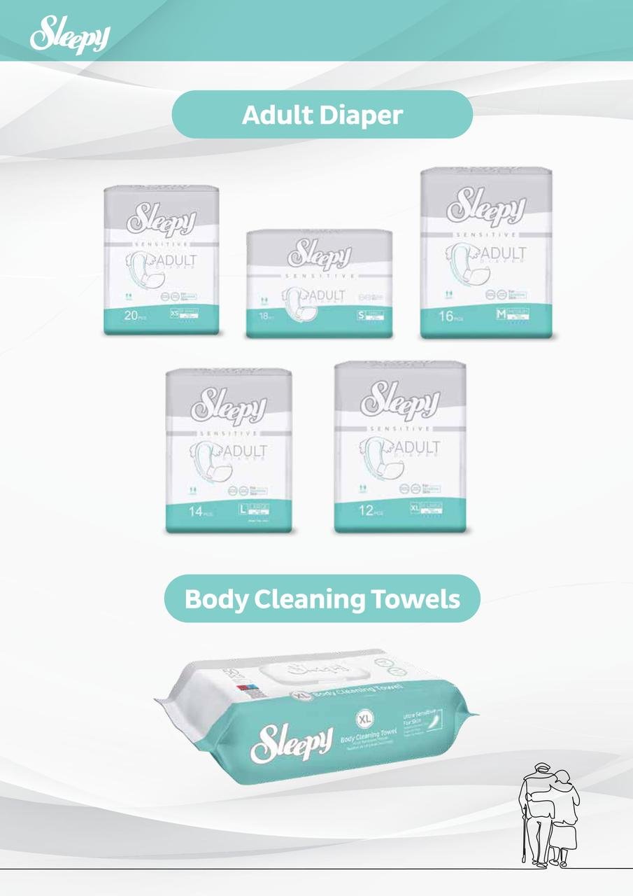 Подгузники для взрослых Sleepy Sensitive XL №30 120-160 см (000005912) - фото 10 Подгузники для взрослых Sleepy Sensitive XL №30 120-160 см (000005912) - фото 10