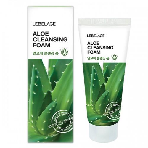 Пенка для умывания Lebelage Aloe Cleansing Foam с экстрактом алоэ 100 мл (8809540513986) - фото 2