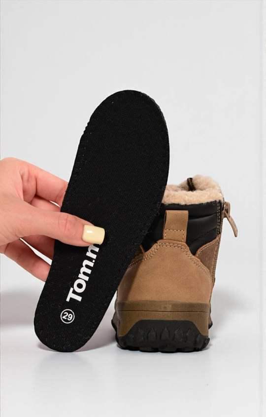 Ботинки детские TOM.M зимние р. 35 Бежевый (30600358) - фото 2 Ботинки детские TOM.M зимние р. 35 Бежевый (30600358) - фото 2