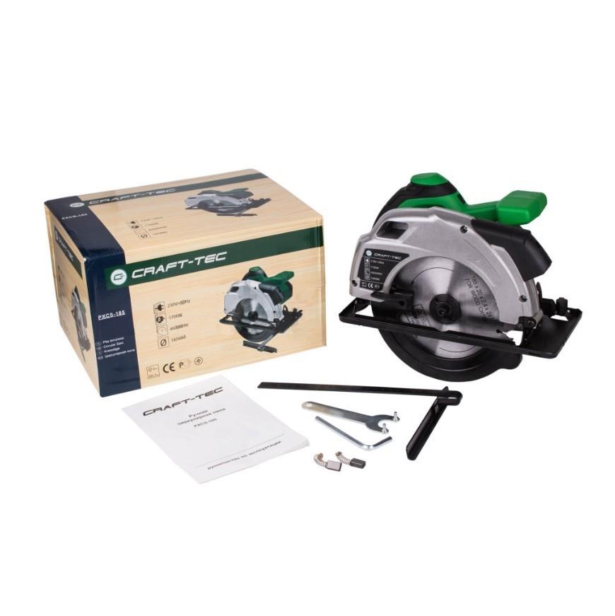 Дискова пила Craft-Tec PXCS-185 (CRAFT-TEC PXCS-185) - фото 2 Дискова пила Craft-Tec PXCS-185 (CRAFT-TEC PXCS-185) - фото 2