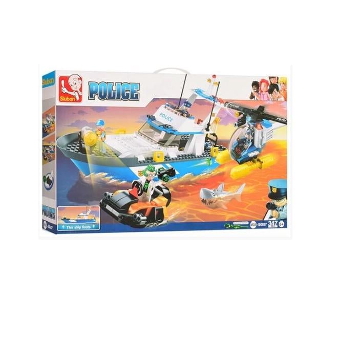 Конструктор Поліцейський катер M38-B0657 347 деталей (MTT-126847)