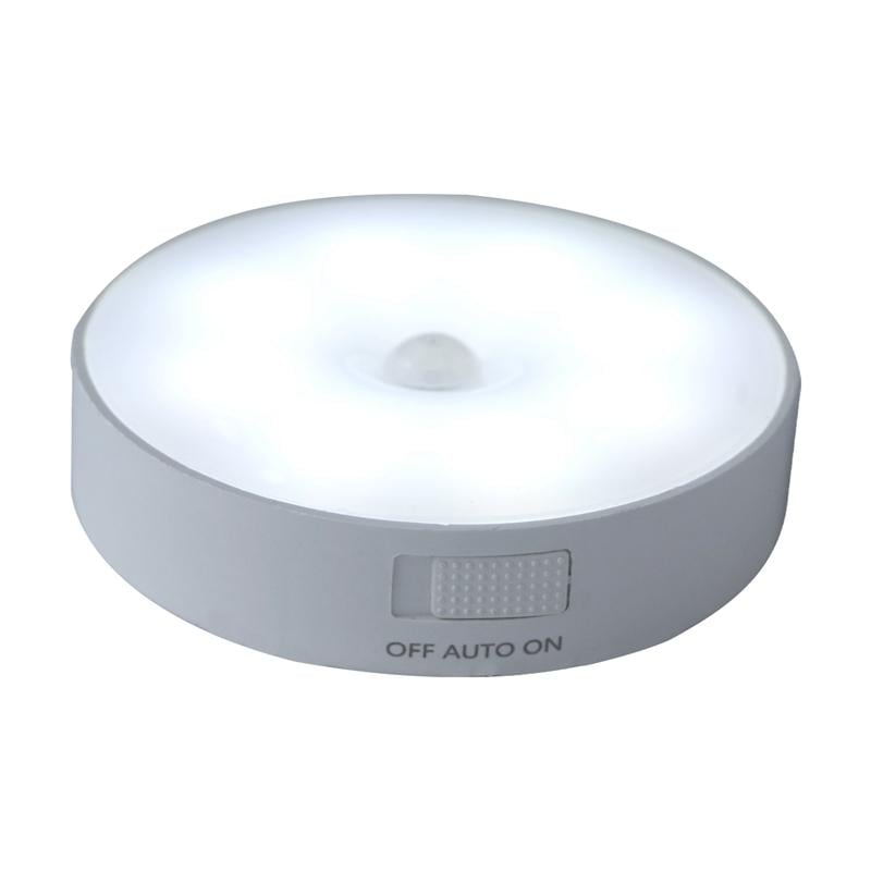 Світильник нічний з датчиком руху холодне світло (828)