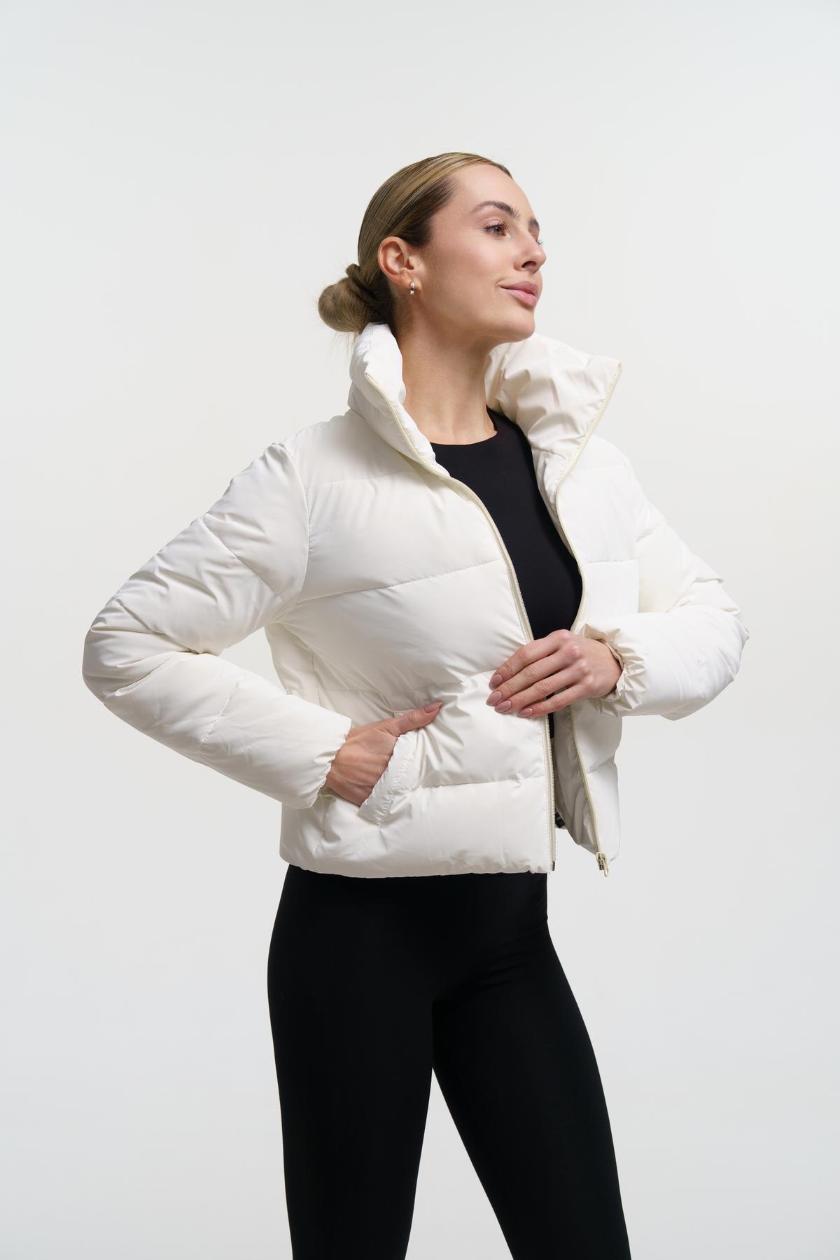 Куртка жіноча коротка Intruder Lolita весняно-осіння M-L Білий (1614676979/3/2) - фото 7 Куртка жіноча коротка Intruder Lolita весняно-осіння M-L Білий (1614676979/3/2) - фото 7