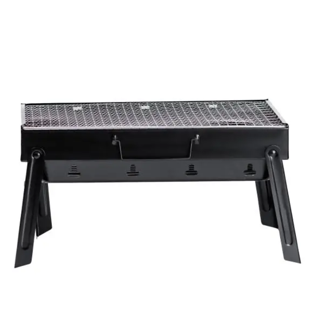 Мангал-чемодан складной с решеткой из нержавеющей стали (p-10)