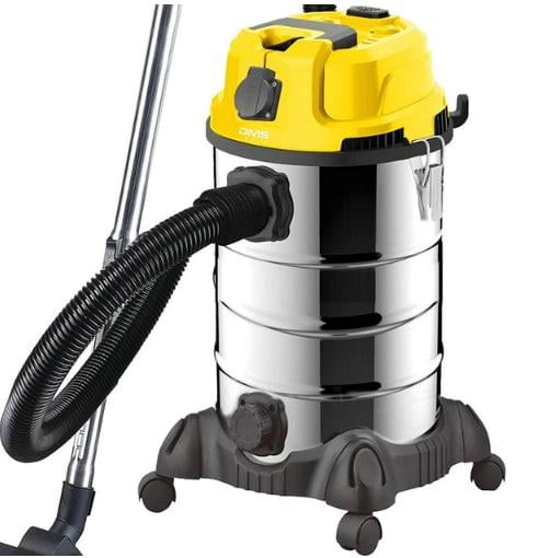 Промышленный пылесос DMS 30 л с розеткой на корпусе