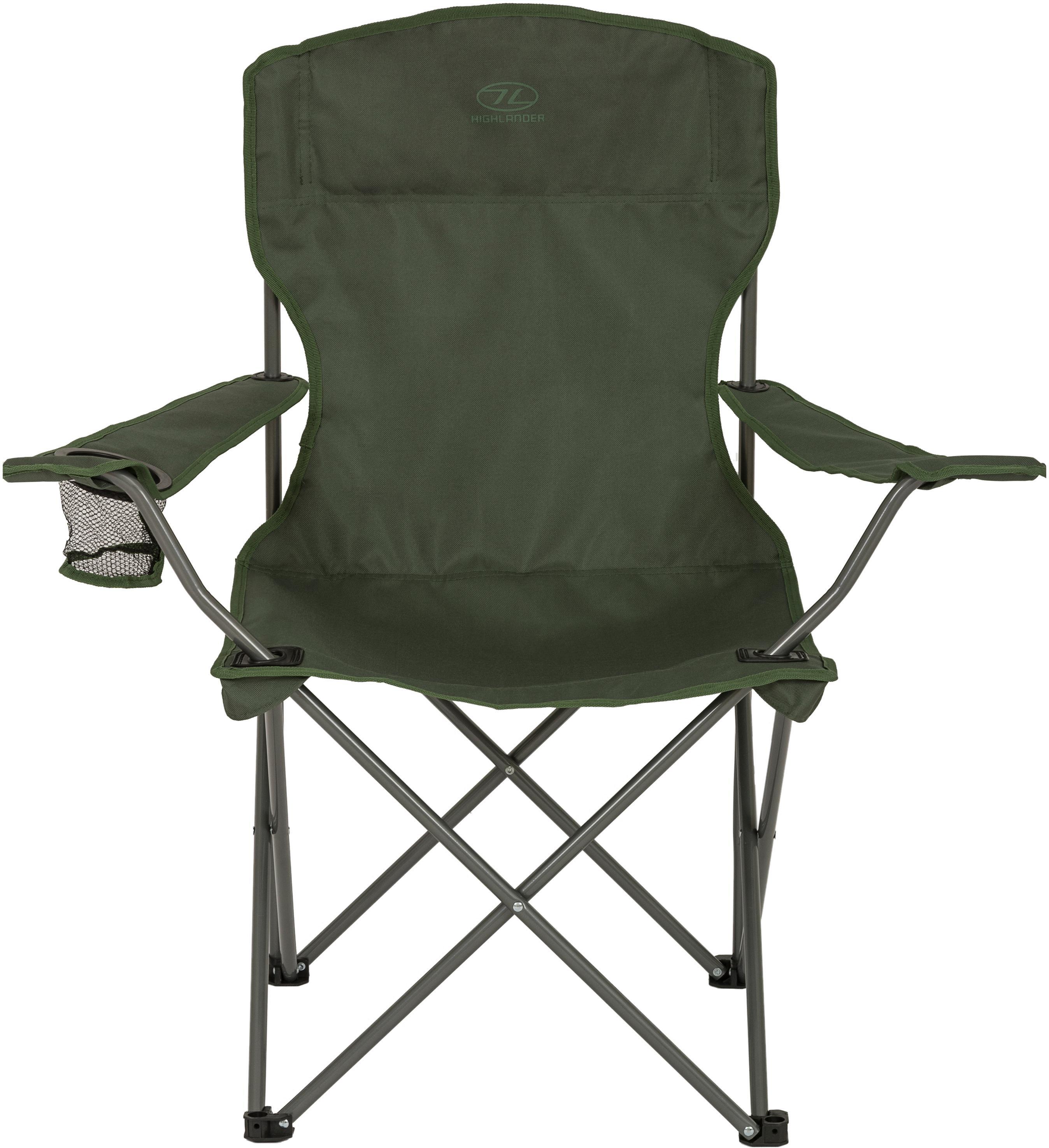 Стілець туристичний розкладний Highlander Edinburgh Camping Chair Olive (FUR002-OG)
