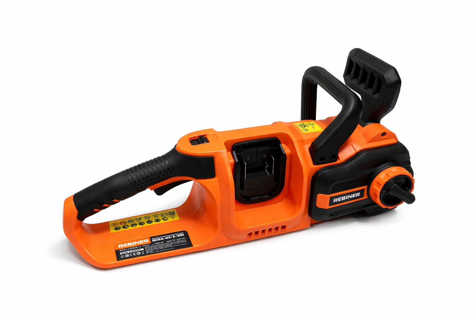 Цепная пила аккумуляторная Rebiner RCSA-42/2/20Li 20V 2 АКБ