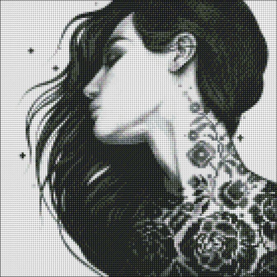 Алмазная мозаика Идейка Непокорная 40x40 см (AMO7269)