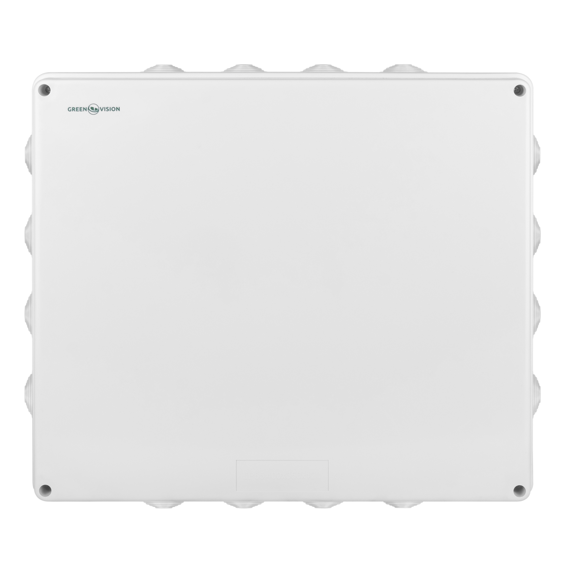 Коробка розподільна IP65 зовнішня з резинками 400х350х120 см (LP19472)