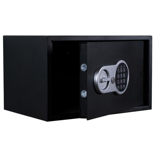 Сейф для денег/документов LEVMETAL СД-385ез 235x385x270 мм Черный (42140802)