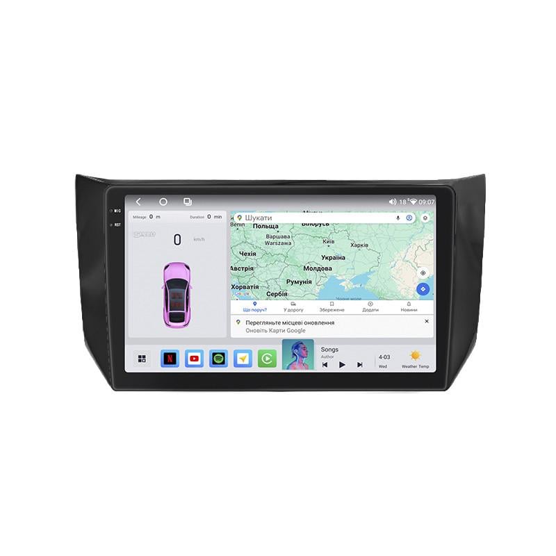 Автомагнитола штатная Lesko для Nissan Sentra VII B17 2012-2017 4/64 QLED CarPlay 4G Wi-Fi GPS 360 Prime 10" (22391545)