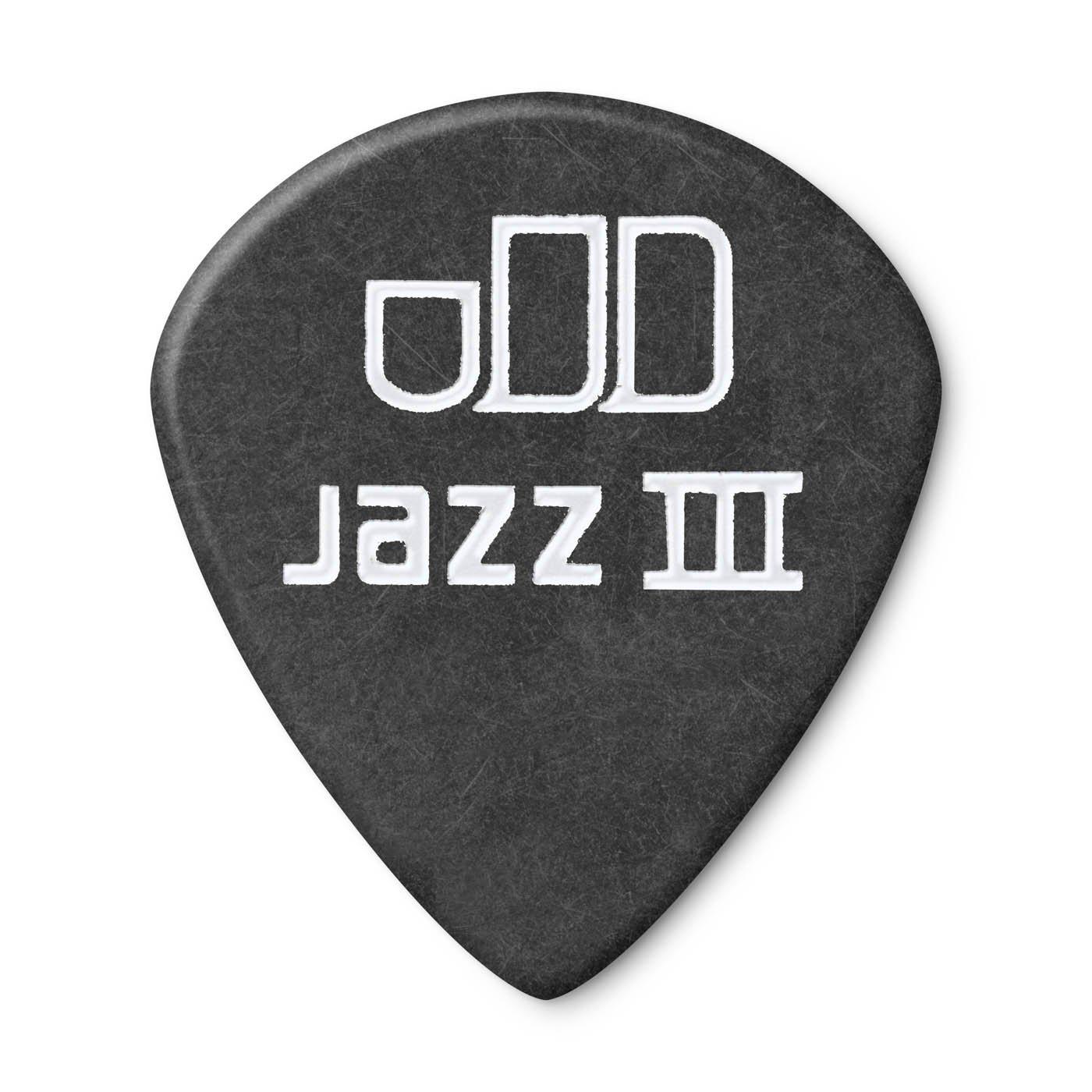 Медіатор Dunlop 482P.88 Tortex Pitch Black Jazz III 0,88 мм 12 шт. (124883) - фото 2