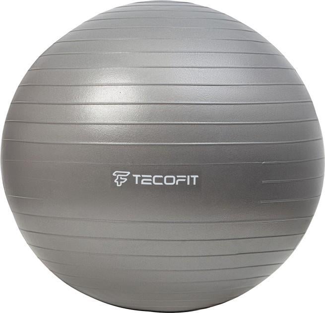 Мяч для фитнеса TECOFIT ПВХ с насосом 65 см Серый (TOP17113578) Мяч для фитнеса TECOFIT ПВХ с насосом 65 см Серый (TOP17113578)
