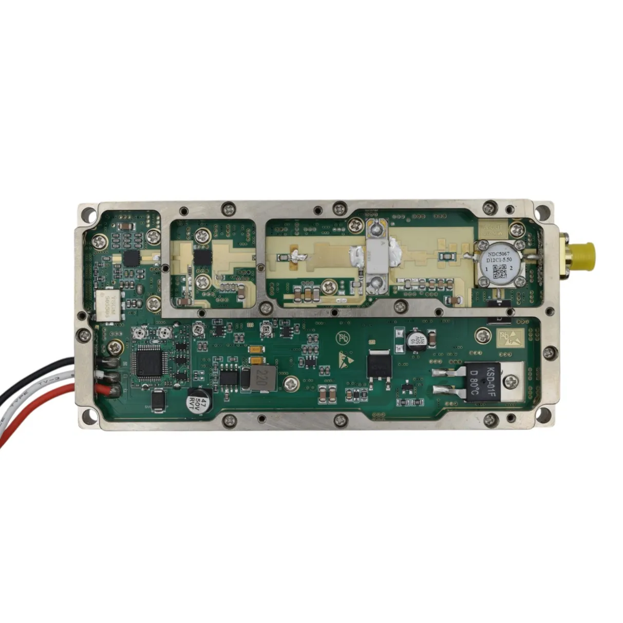 Модуль помех Lora с циркулятором Module Anti Drone 4800-5000 MHz/50W/SMA/GaN (00-00140385)