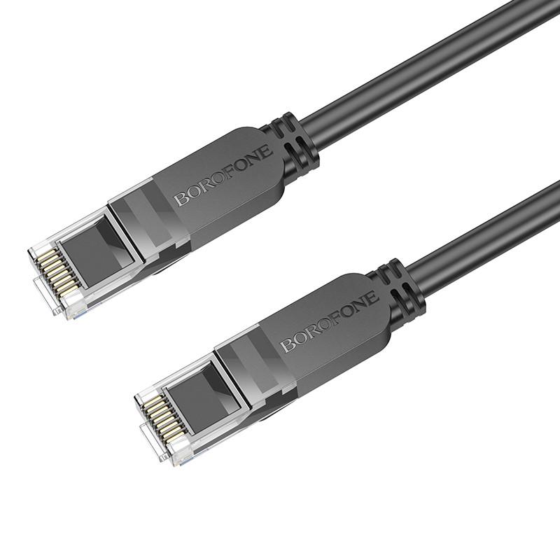 Кабель сетевой RJ45 Borofone BUS01 для интернета Cat6/1Gbps/3 м - фото 8