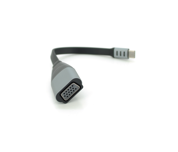 Конвертер Type-C M to VGA F 18 см Black/Grey (26450152)