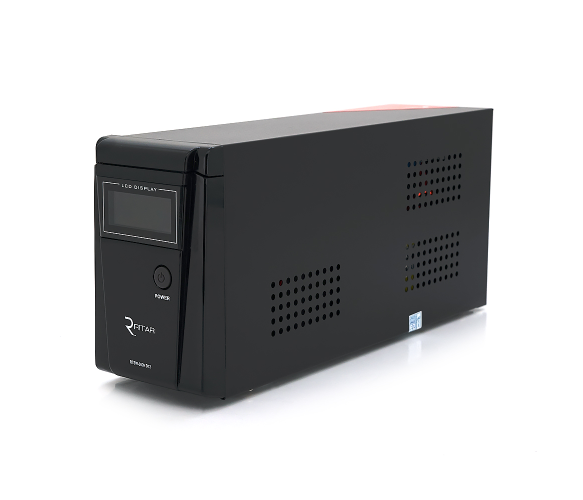 Джерело безперебійного живлення з правильною синусоїдою Ritar RTSW-600ND12 LCD 360 Вт 12 В під зовнішній АКБ (28948)