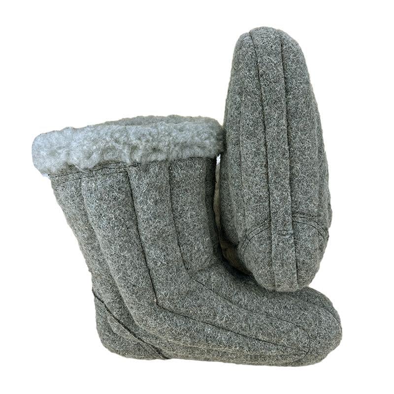 Валенки женские короткие Sanlin 70505 p. 39 25-25,5 см Серый