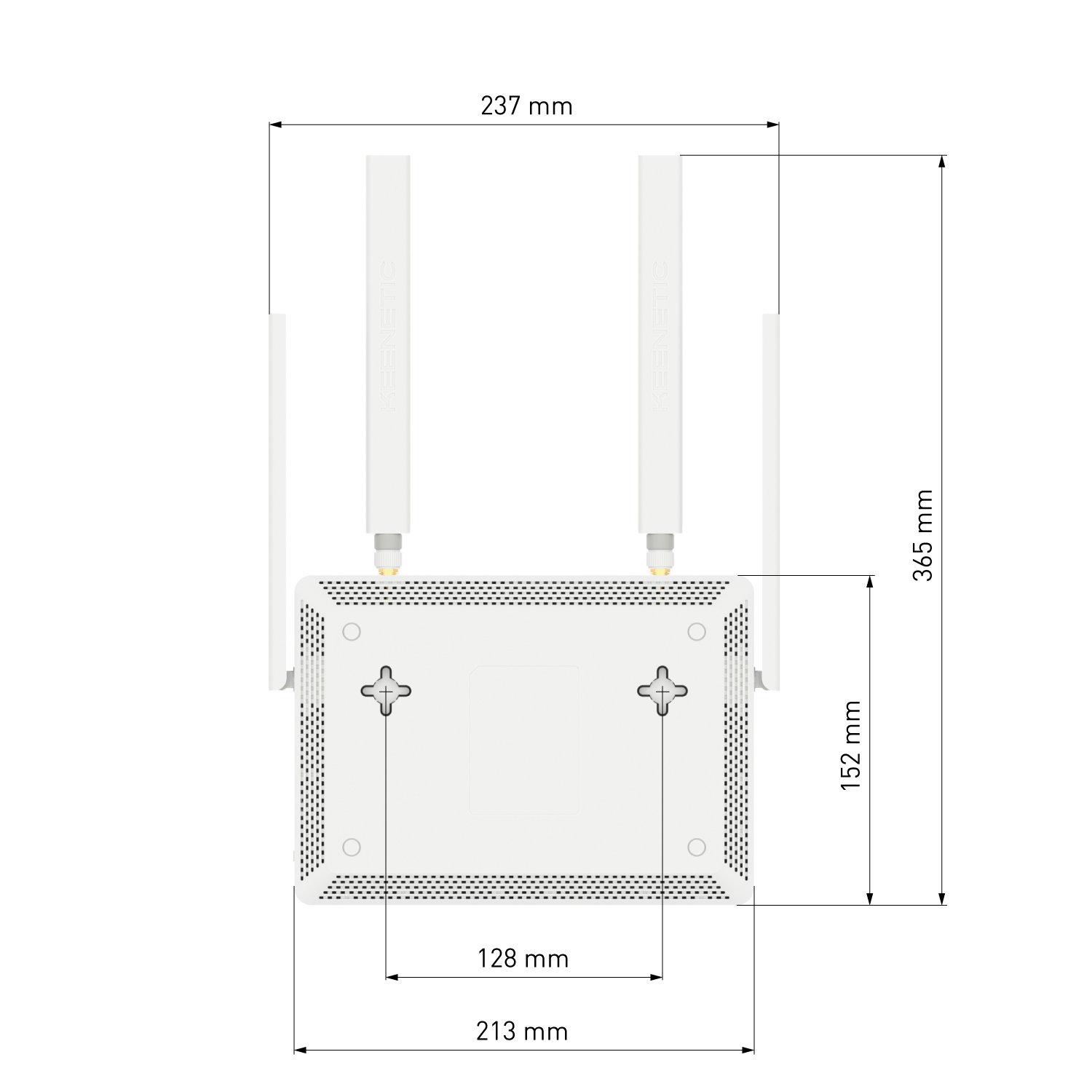 Маршрутизатор Keenetic Hero 4G+ KN-2311 (11879190) - фото 4