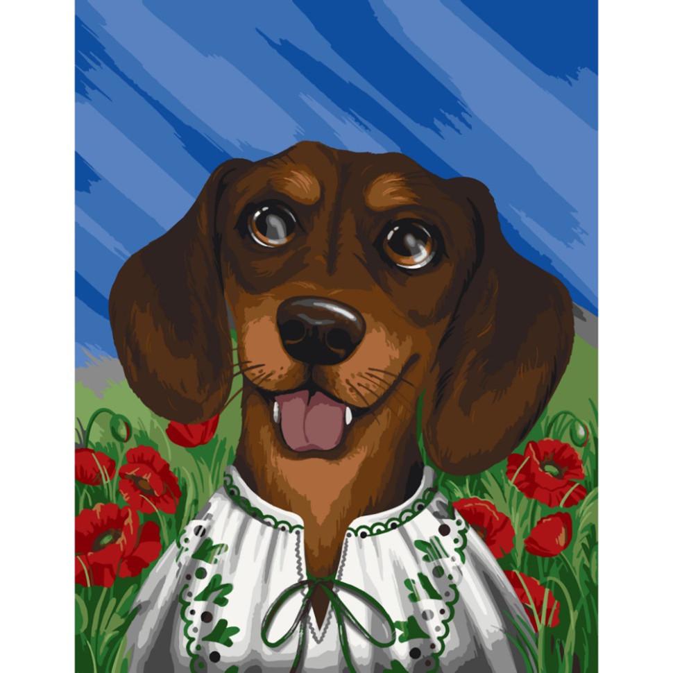 Картина за номерами ART CRAFT Вухастий патріот pollypop92 11523-AC 40x50 см (RLT53133)
