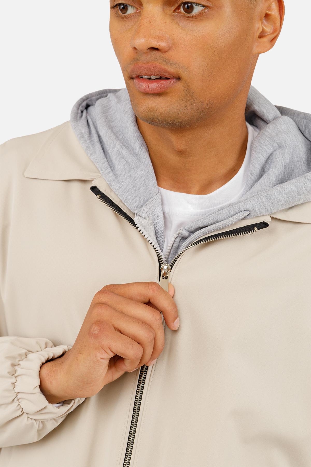 Вітровка чоловіча р. 52 Бежевий - фото 5 Вітровка чоловіча р. 52 Бежевий - фото 5